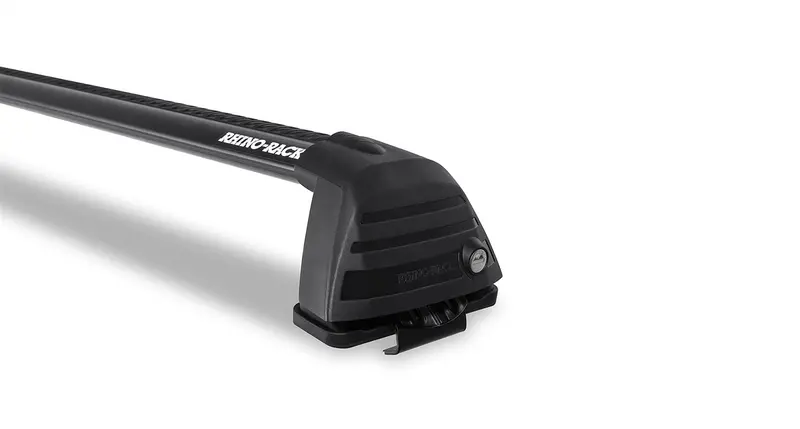 Rhino-Rack Vortex Roc25 Flush-Mount Roof Rack – Dual-Bar System, Black Finish 1