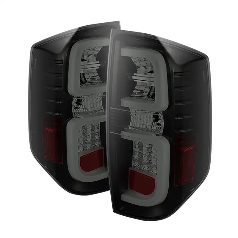 Spyder Auto 5080202 Led Light Bar Tail Lights – Black Smoke Finish 1