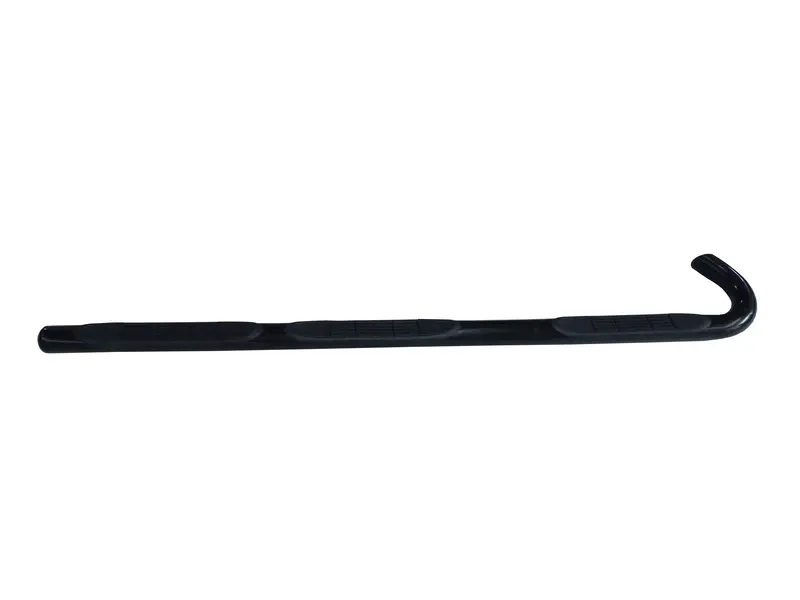 Trailfx 3050540993 3-Inch Round Bed Step – Powder-Coated Black Mild Steel With Step Pads 1