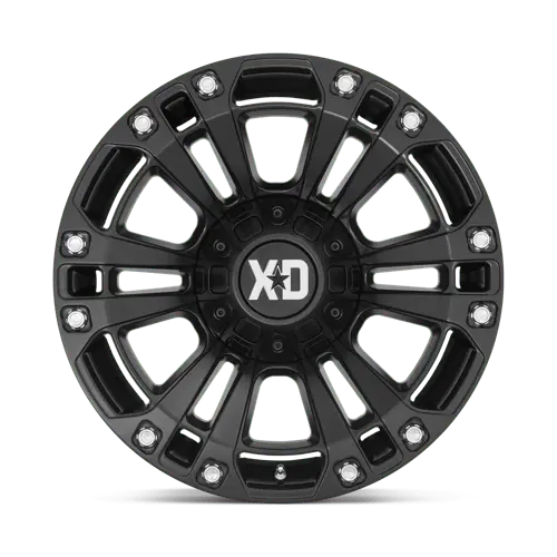 Xd Xd85129035700 20X9.5 Inch Black Alloy Wheel, 5X5.0/5.5 Bolt Pattern 1